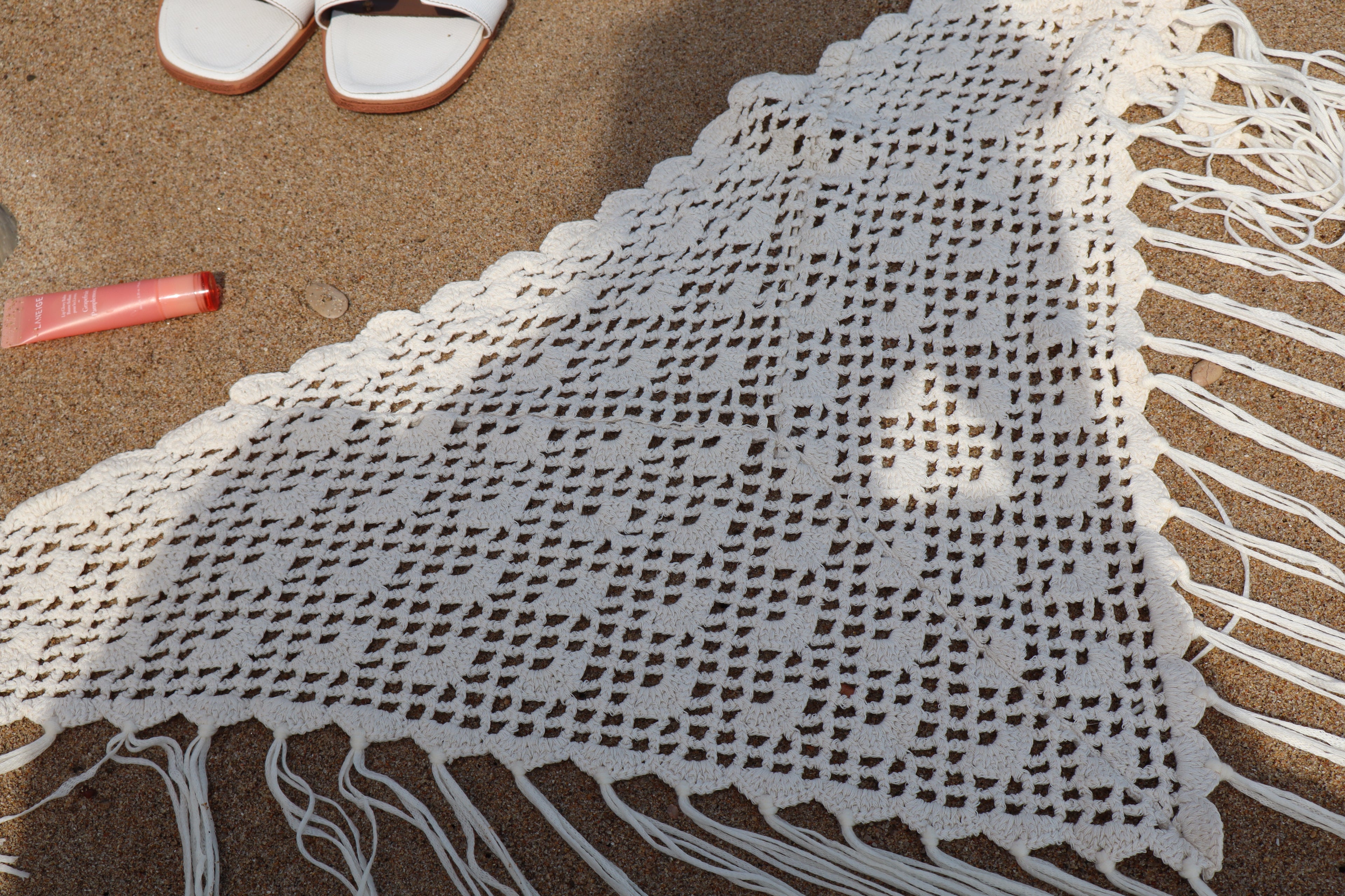 Foulard crochet franges | Dl's