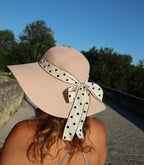 chapeau rose polka dot | Dl's