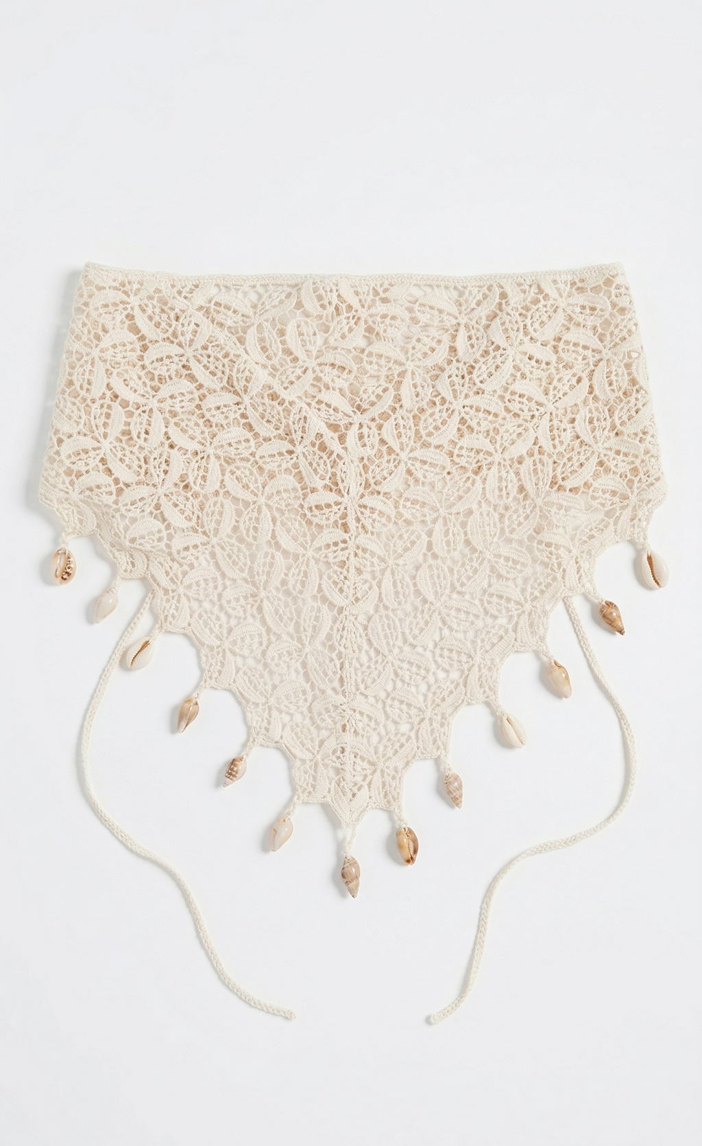 Foulard crochet coquillage | Dl's