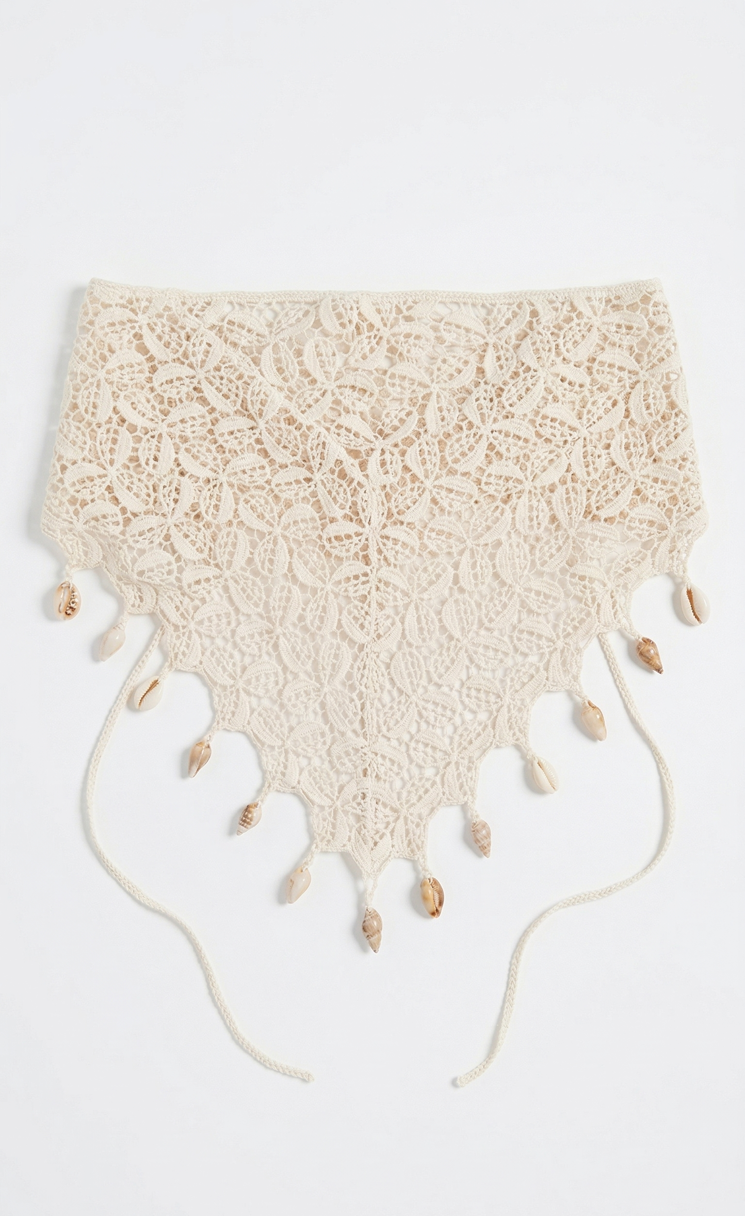 Foulard crochet coquillage | Dl's