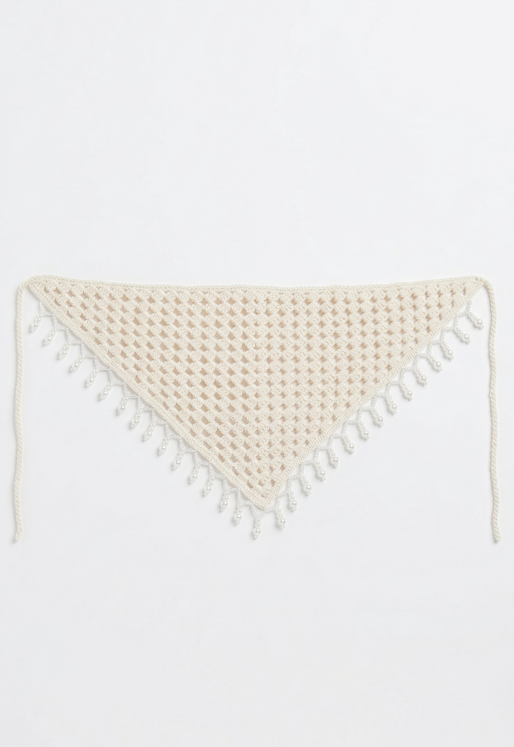 Foulard crochet perles | Dl's
