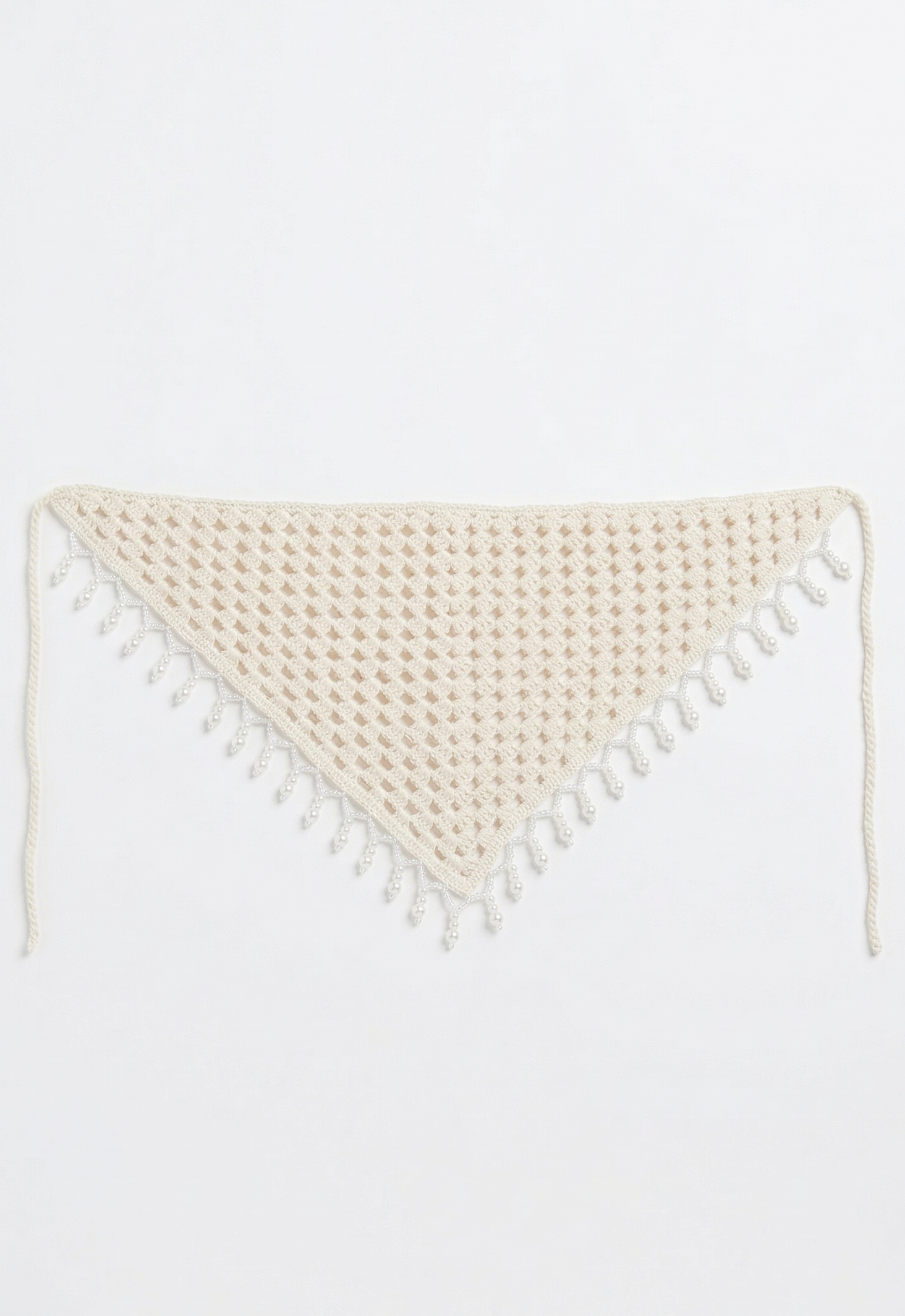 Foulard crochet perles | Dl's